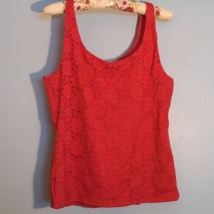 WHMB XL lace tank